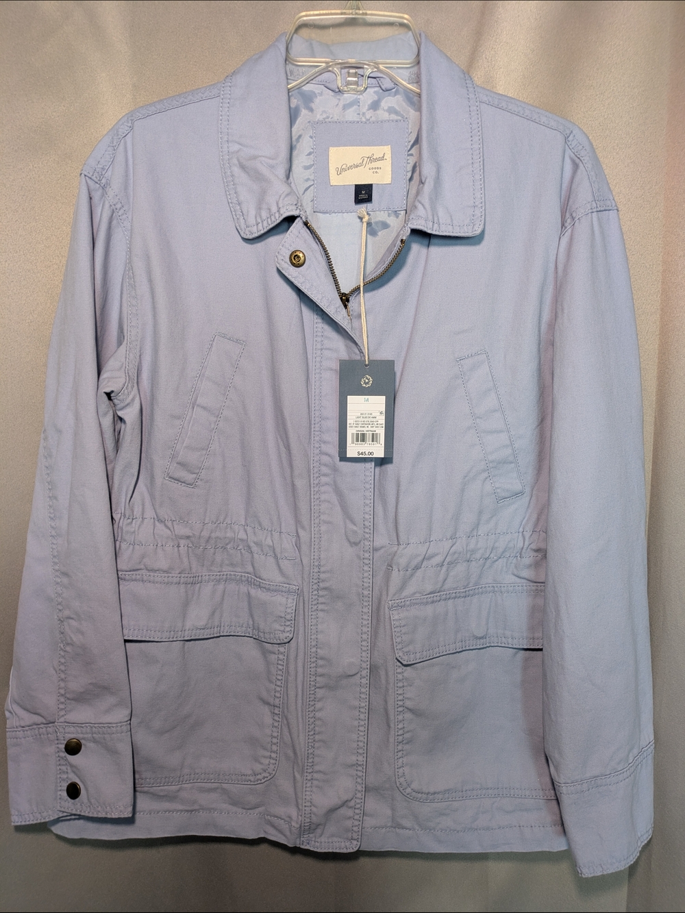 Universal Thread Lavender Utility Trench Coat